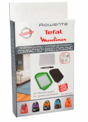 Filtre hépa+mousse+filtre+brosse  ZR005501