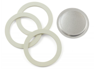 Joints x3 + 1 filtre tamis 6 Tasses 800034